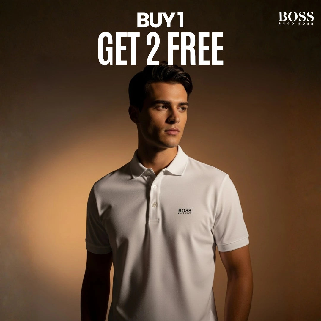Hugo Boss Polo Shirt Core - [Buy 1 & Get 2 Free]